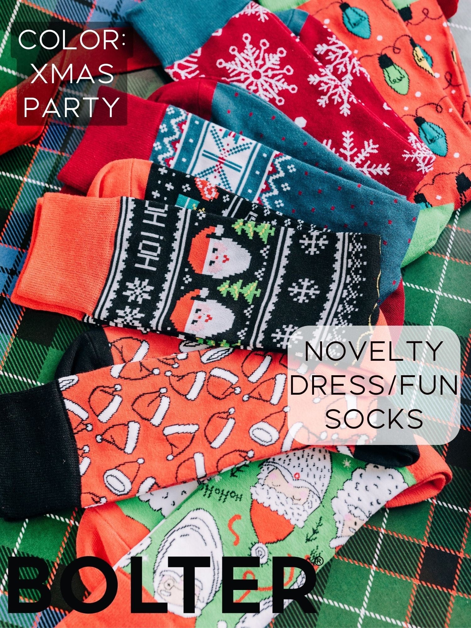 christmas dress socks for men Mens Christmas Dress Socks Gift Box | Festive Designs